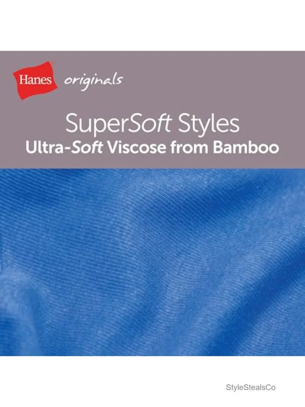 Women's 2-Piece Lounge Set: Crop Top & Boxer Shorts, Supersoft Viscose Cotton